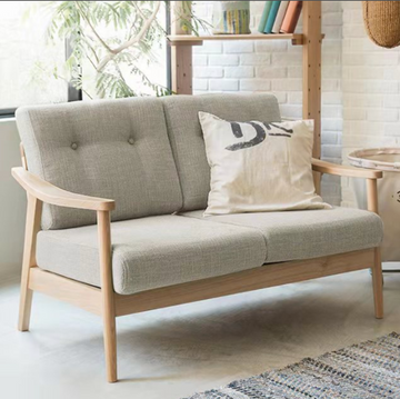 Mukava 日式可拆洗實木布藝梳化 - 0