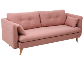 Buy 粉紅色 LF034 Uni Nordic Fabric Removable and Washable Sofa