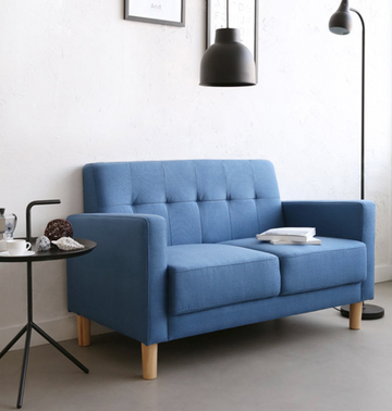 Buy blue LF016 Taivas Compact Two-Seater Sofa