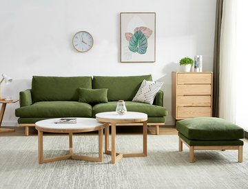 Virta 北歐復古布藝梳化 - 0