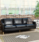 Ajaton 北歐復古風格仿皮梳化-7