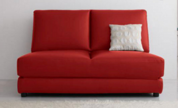 Buy 紅色 LF089 Jalo Japanese-Style Leather Sofa Bed