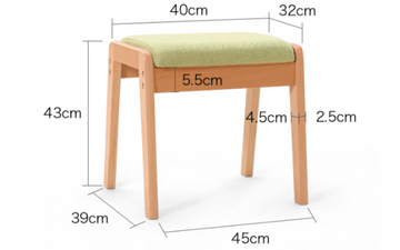 Buy 綠色 LD006 Kota Japanese Solid Wood Bench