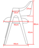Paju 高背水柳曲實木椅子-9