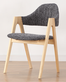 Paju 高背水柳曲實木椅子-14