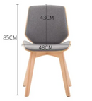 Lahja 實木型格椅子-12