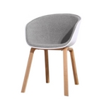 Grey (white chair back)