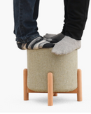 Naava 可拆洗實木小凳-4