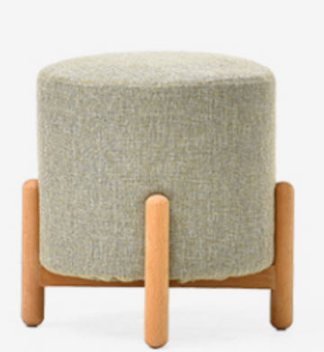 Buy 杏色 LC007 Naava Washable Solid Wood Stool