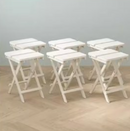 Juhla 小戶型摺疊餐桌連四椅子-1.4米-12