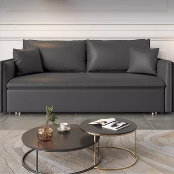 Taito 皮質折疊多功能沙發床