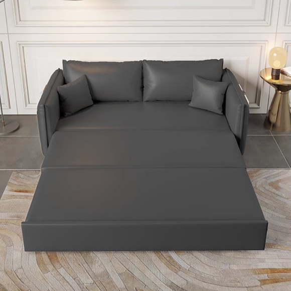 Taito 皮質折疊多功能沙發床