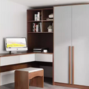 Combo 衣櫥電腦桌組合-11