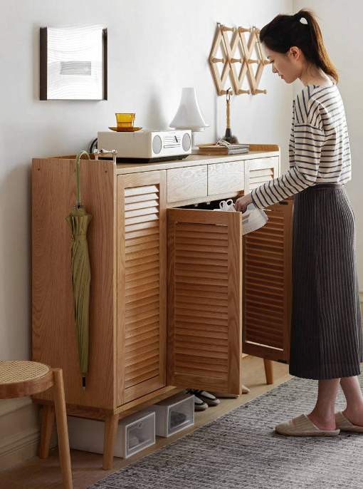 Soleil 橡木精選鞋櫃