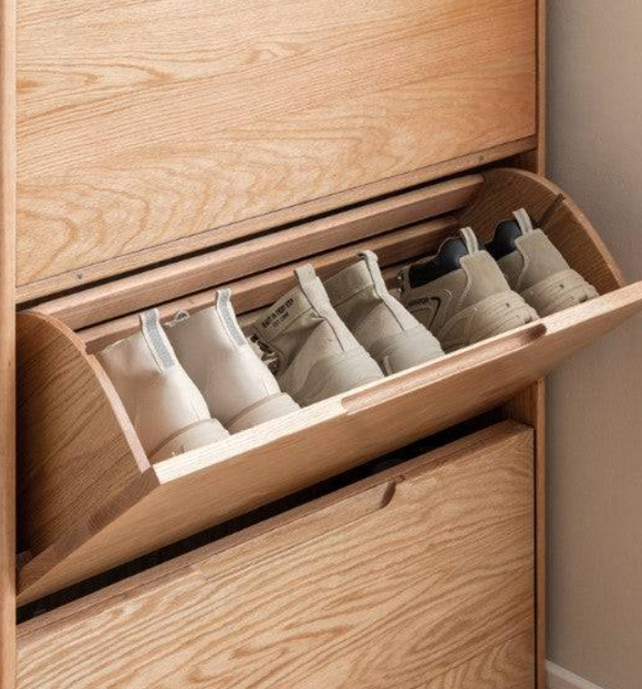 Valko 超薄經典實木鞋櫃