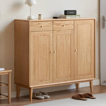 Viher 優雅橡木鞋櫃