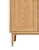 Viher 優雅橡木鞋櫃-13