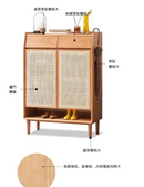 Kutsu 高端實木鞋櫃-17