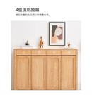 Rento 經典實木鞋櫃-9