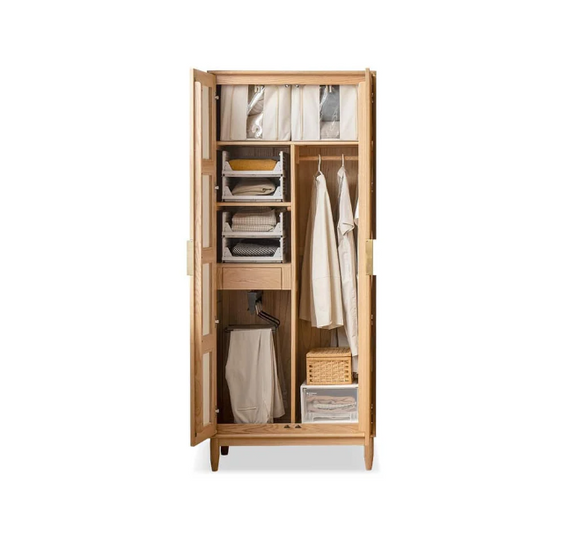 Kaskis 北歐實木組合衣櫃