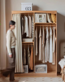 Ranta 半開放式收納衣櫃-17