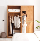 Savy 北歐風情實木衣櫃-21