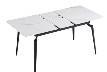 LA038 Dolce Extendable Sintered Stone Dining Table Set