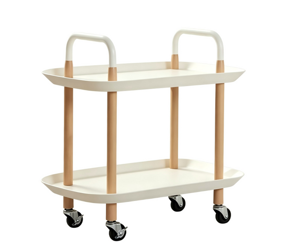 LH003 Kaunis Two-tier Cart Coffee Table