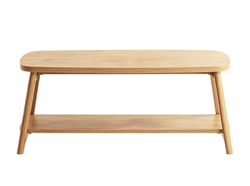 LH012 Luonto Solid Wood Rectangular Coffee Table
