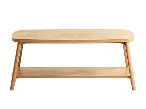LH012 Luonto Solid Wood Rectangular Coffee Table