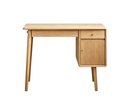 LR009 Jousto Natural Oak Single Drawer Desk-1