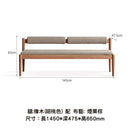 YD001 Sedia 實木長椅-20