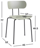 Kivimet 咖啡廳創意時尚餐椅-19