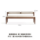 YD001 Sedia 實木長椅-30