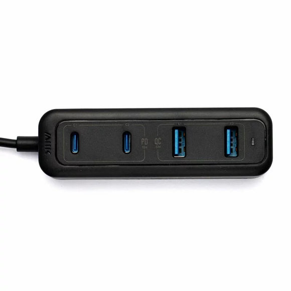 『 65W夾充 』GaN 65W夾枱迷你快速充電器 - 黑色