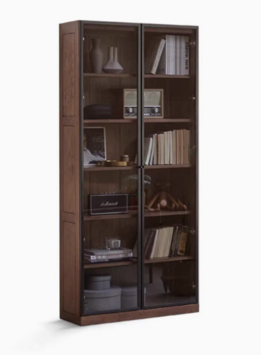 Linna 簡約現代橡木書架組合