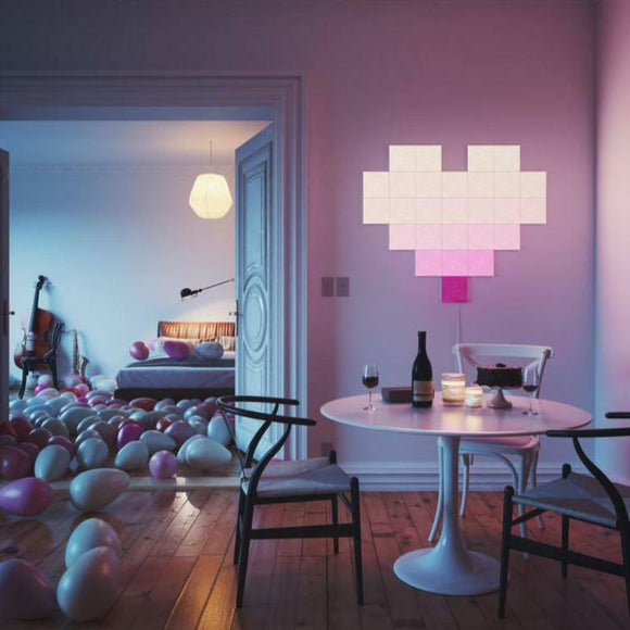 Nanoleaf Canvas 智能拼裝照明燈 Expansion Pack - 4 個正方形燈板(4 Light Squares)
