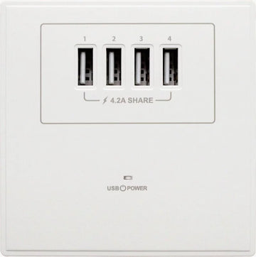 4USB電制 (4.2A Share) - 0