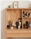 Shine 揭鏡橡膠實木梳妝枱-5