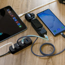 GaN 65W『 夾充 』【旅行版】- 夾枱迷你快速充電器 (3C1A) - 黑色-6