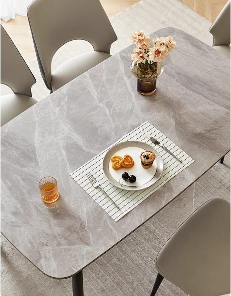 Kruu 簡約岩板餐桌