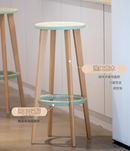 Drinkr 現代簡約辦公前臺接待高腳椅-5