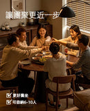YA027 Miele 實木轉盤圓桌组合-17