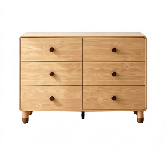 Moda 實木紅橡木兒童斗門抽屜 Bedroom Cabinet