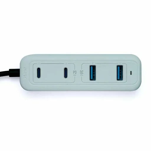『 65W夾充 』GaN 65W夾枱迷你快速充電器 - 馬卡龍綠色