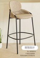 SC-016 現代簡約創意靠背高腳椅-6