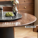 YA027 Miele 實木轉盤圓桌组合-19