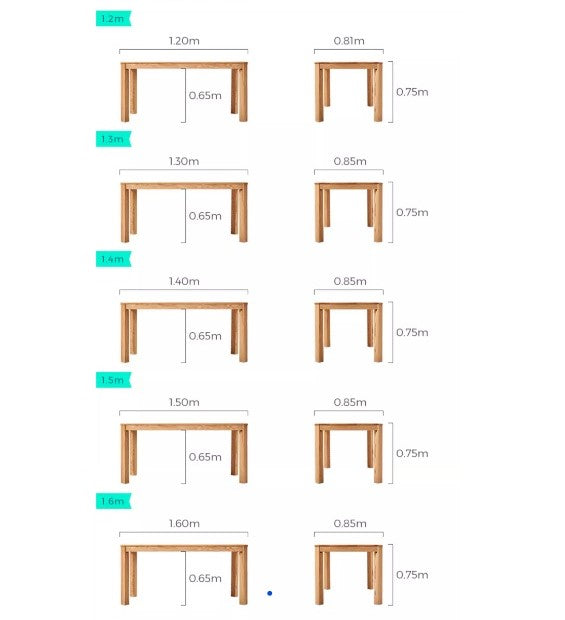 Pohjola 北歐簡約家居實木餐桌
