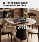 YA027 Miele 實木轉盤圓桌组合-20