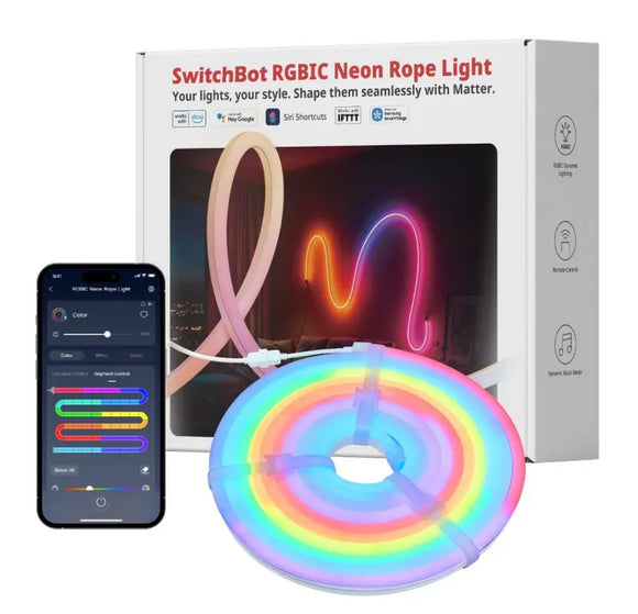 SwitchBot RGBIC 霓虹燈繩燈
